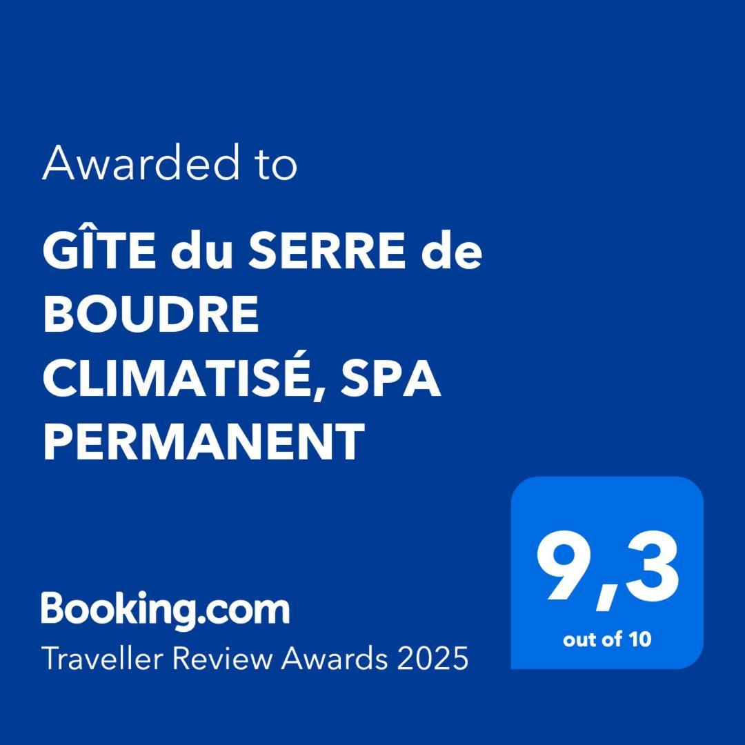 Gite Du Serre De Boudre Climatise, Spa Permanent Buisson Bagian luar foto